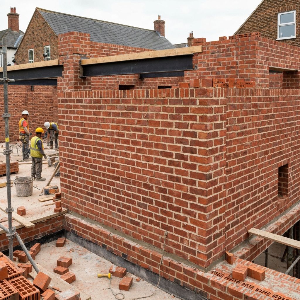 Building construction work