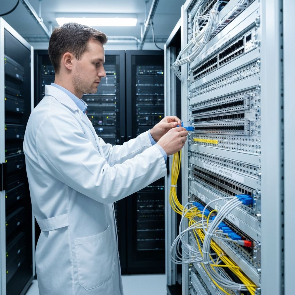 Data cabling installation